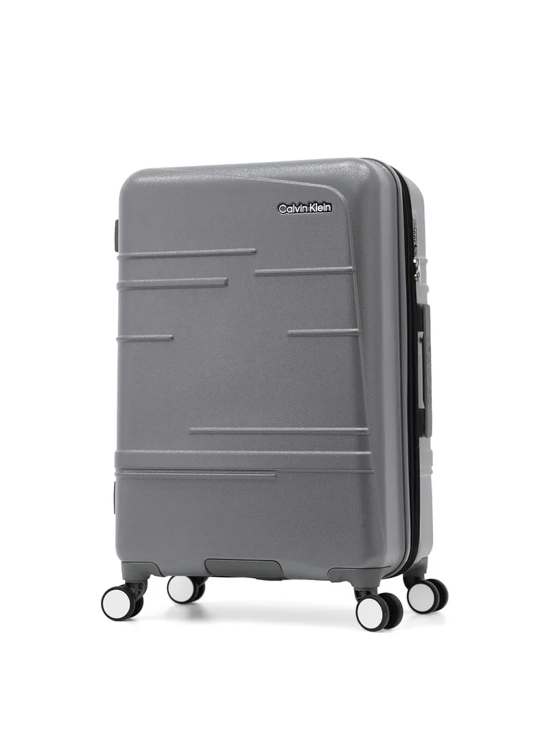 كالفن كلاين طقم حقائب سفر كالفن كلاين ثلاث قطع صلبة بعجلات دوارة وقفل  قابلة للتوسيع للسفر