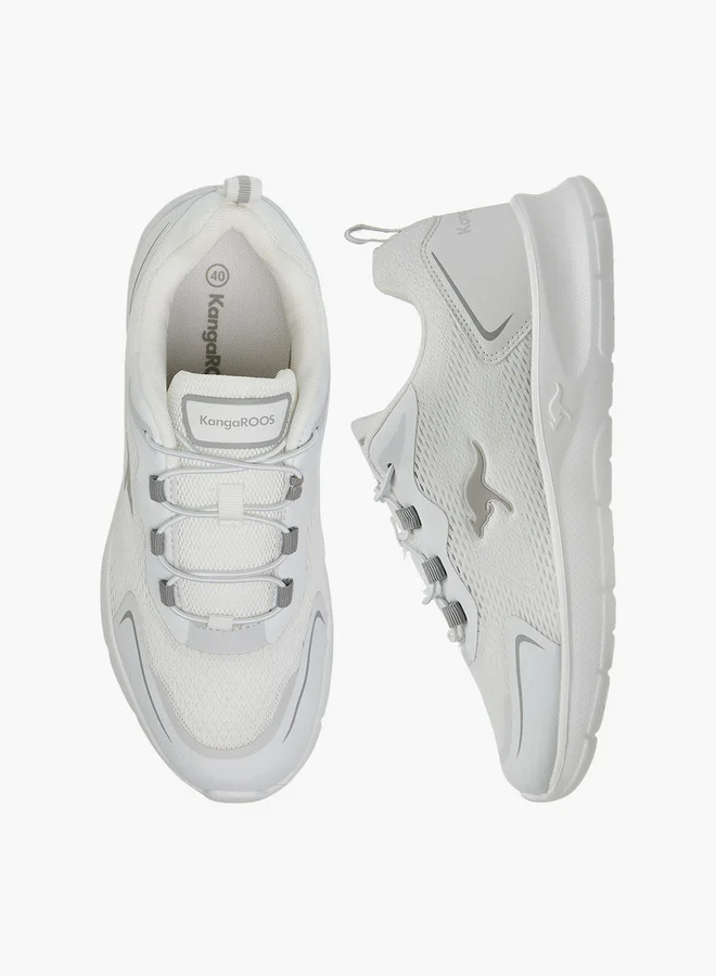kangaROOS Women's Panelled Lace-Up Sports Shoes