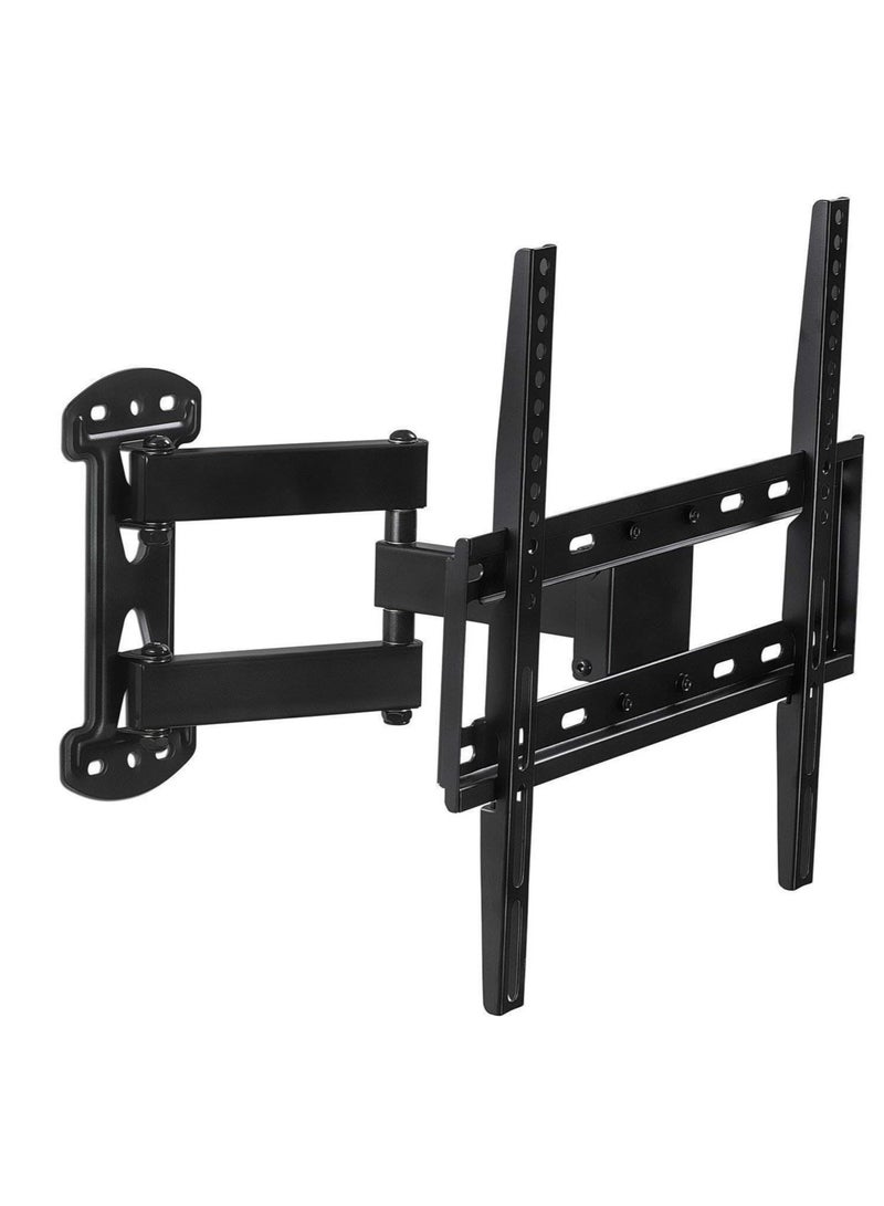 Enhance Your TV Setup with the Mount-It! Full Motion Corner TV Wall Mount Bracket: Perfect for VESA 400 x 400 TVs, Extendable Arm for Articulation, Swivel, Tilt - Ideal for 32-50 Inch TVs, Supports up - Image 1