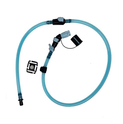 Mazama VYPR Replacement Drink Tube Replacement Set Universally Compatible with Most Hydration PacksReservoirsBladders HighFlow 516 Inner Dimension Tubing - Image 1