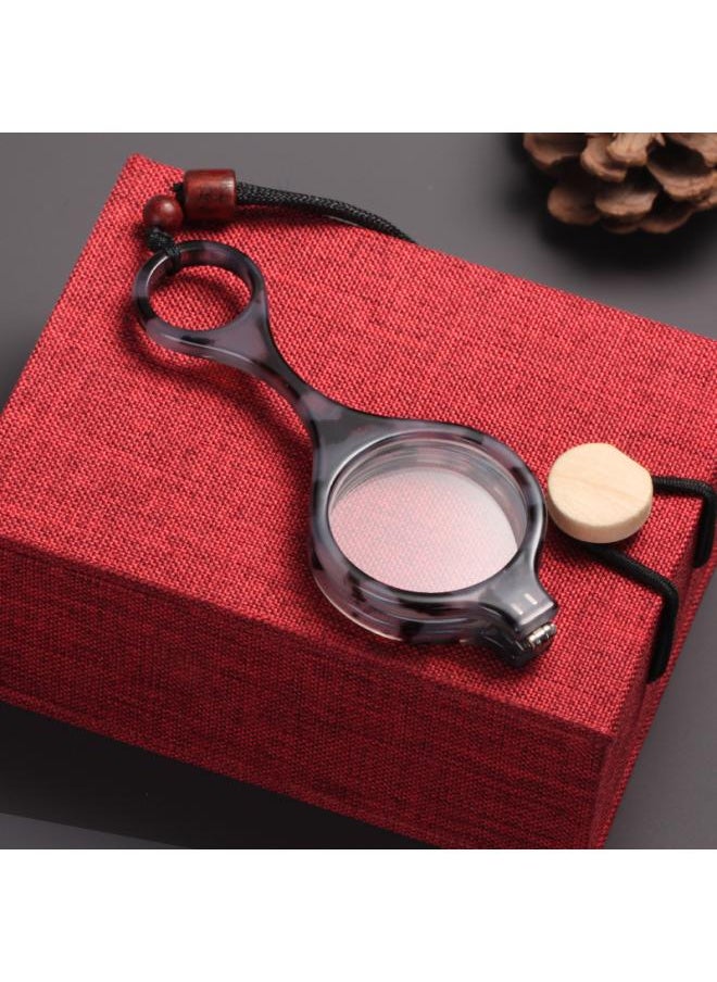 NIBEMINENT New Neck Style Reading Glasses Women's Necklace Accessories Men's Folding Stall Light Portable Old People's 