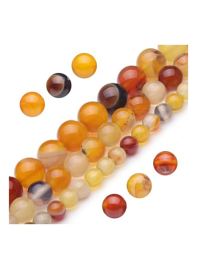 حبات الأحجار الكريمة الطبيعية لصنع المجوهرات، 8 مم - Image 2