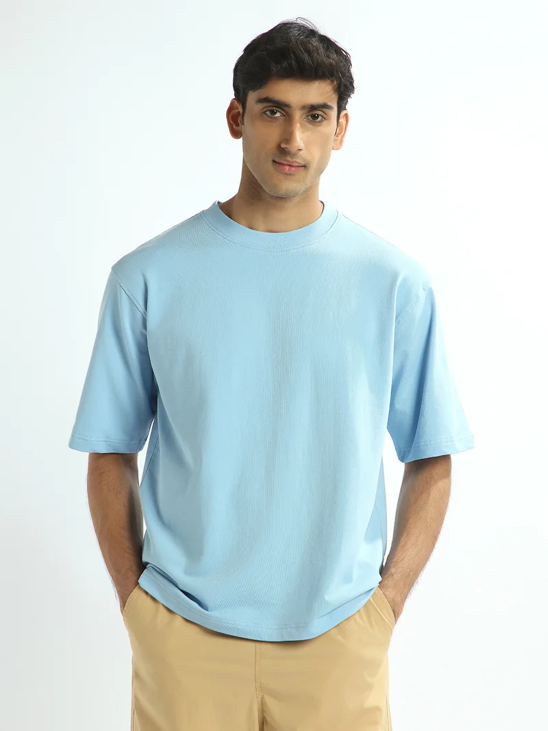 نوبيرو Nobero Men Oversized  Graphic Printed T-shirt