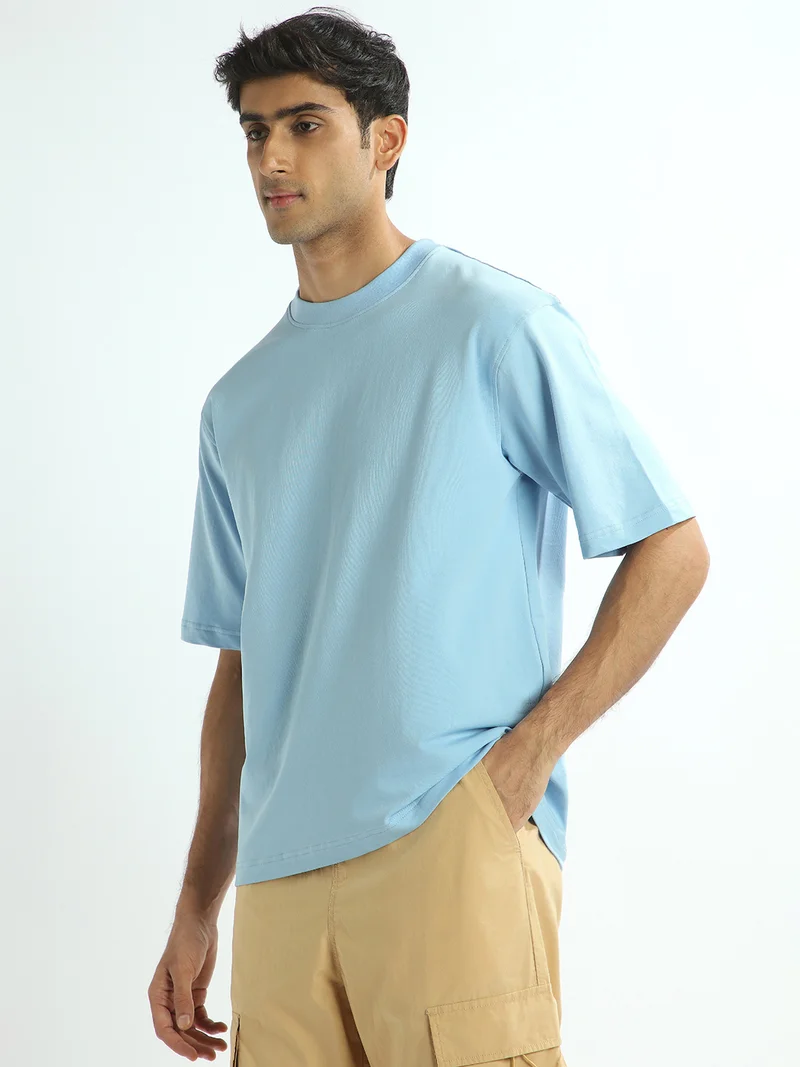 نوبيرو Nobero Men Oversized  Graphic Printed T-shirt