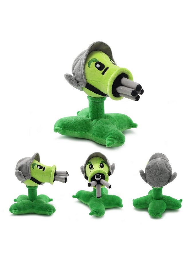 1 Pc Pvz Plants Plush Toy,Stuffed Soft Doll Peashooter Plush Toy,Great Gift For Halloween & Christmas