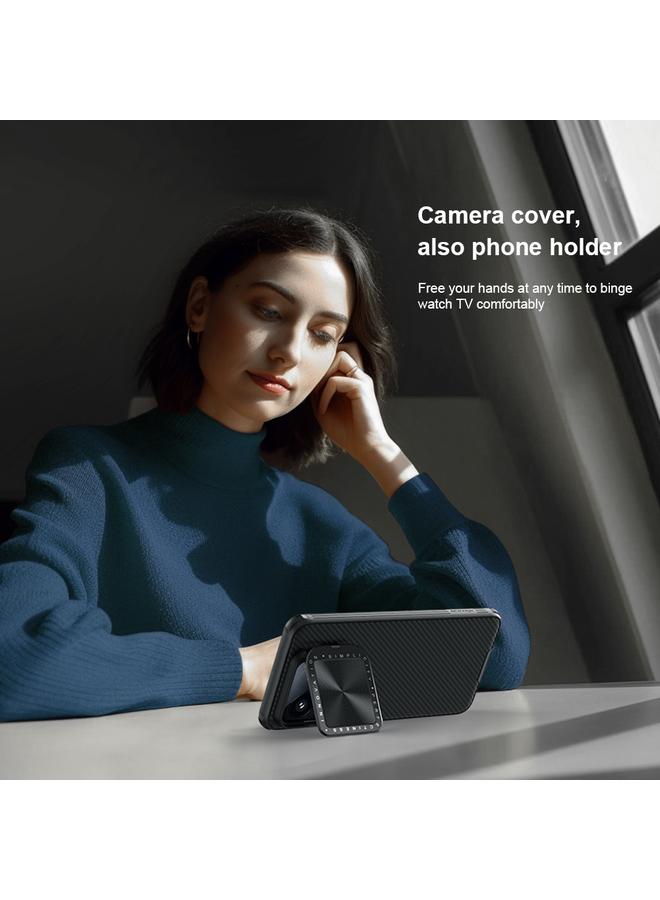 Nillkin Case For Xiaomi 14 Black Mirror Prop CD Texture Mirror MagSafe Magnetic Phone Case - Image 5