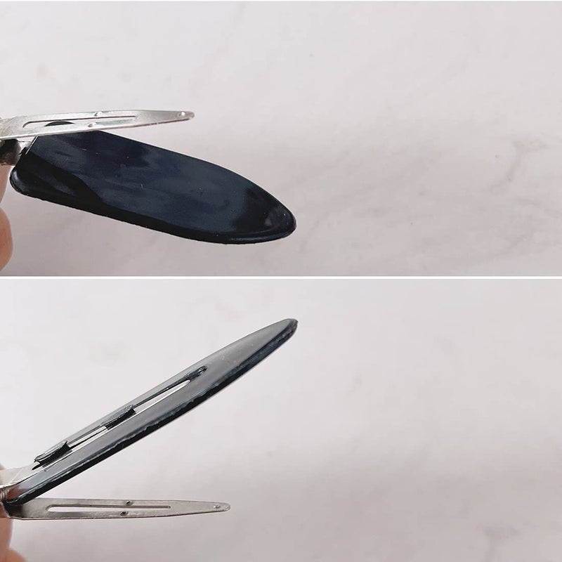 Conpru 8 pieces No Bend Hair Clips for unisex, No Crease Hair Clips for Hair Styling and Makeup Application - Image 2