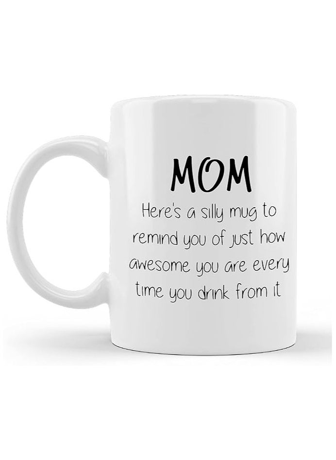PRINTSHOP4ME Mother's Day Ceramic Mug For Best Mom Ever-Best Gifts Mom-Birthday Gifts From Daughter Son-Gifts For Mom  - Image 1