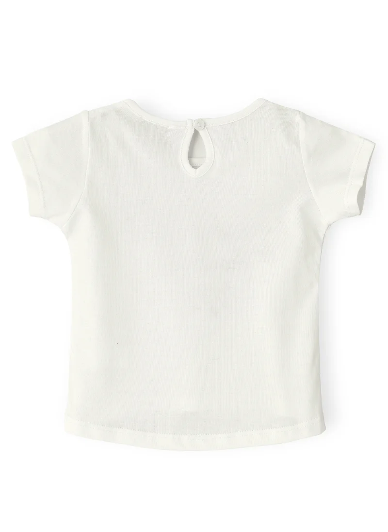 جيلين Cute and Beautiful Floral Cotton Top for Infant Girls