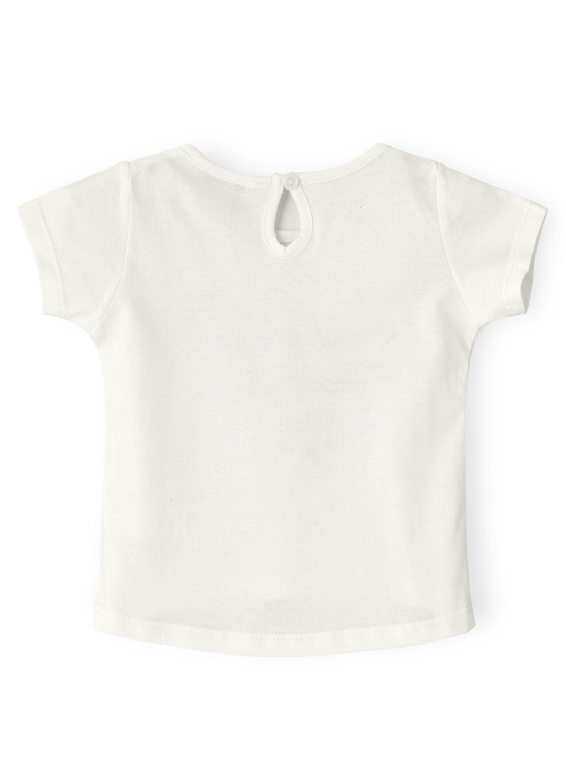 Jelliene Cute and Beautiful Floral Cotton Top for Infant Girls  - Image 2