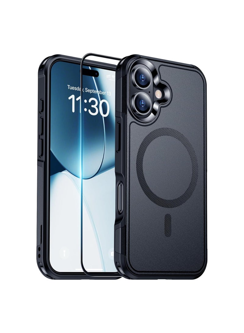 general Magnetic phone case for iphone 16, 【Compatible with Magsafe】【Military Grade Drop Protection】 Drop Proof Heavy Duty Rugged Shock Resistant Phone Case for Phone 16 (6.1) - Image 1