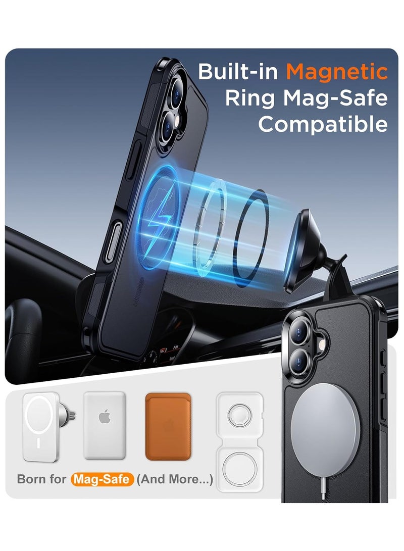 general Magnetic phone case for iphone 16, 【Compatible with Magsafe】【Military Grade Drop Protection】 Drop Proof Heavy Duty Rugged Shock Resistant Phone Case for Phone 16 (6.1) - Image 2