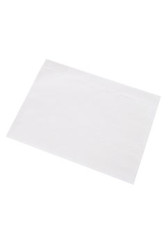 MFLABEL Clear Adhesive Top Loading Packing List 7.5 X 5.5 Shipping Label Envelopes Pouches 100Pcs  - Image 1