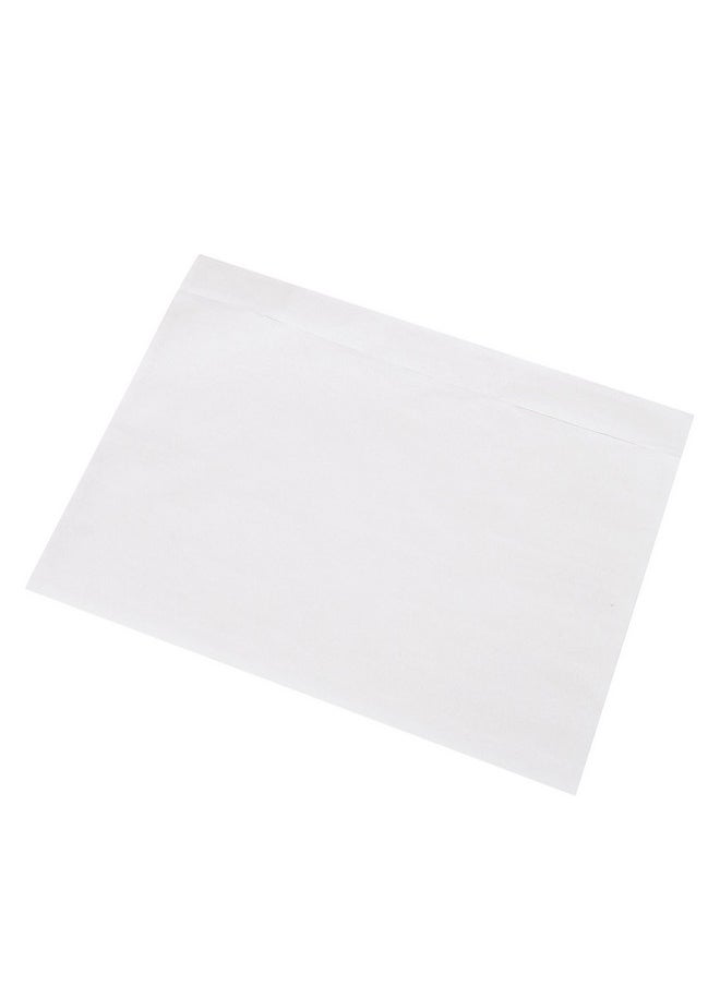 MFLABEL - Clear Adhesive Top Loading Packing List 7.5 X 5.5 Shipping Label Envelopes Pouches 100Pcs - Image 1