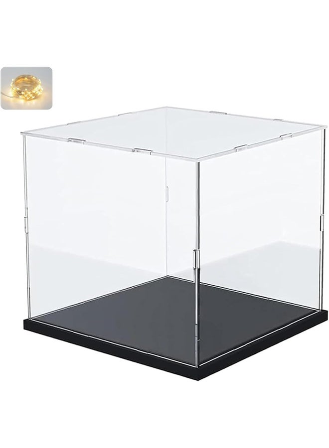 TPGP Acrylic Display Case For Lego Action Figure Funko Pop Model Sculpture Display Stand Transparent For Collection Dustproof Display Box For Storage Toys - Image 1