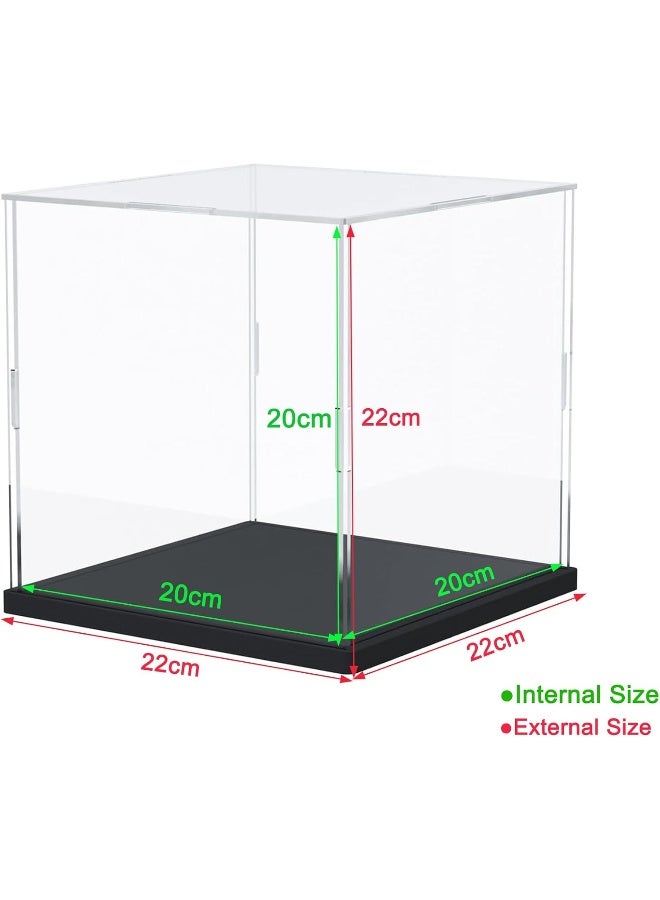 TPGP Acrylic Display Case For Lego Action Figure Funko Pop Model Sculpture Display Stand Transparent For Collection Dustproof Display Box For Storage Toys - Image 2