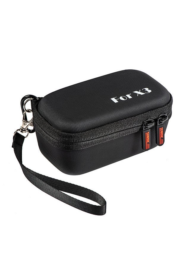 STARTRC Portable Sports Camera Storage Bag Small Carrying Case Hardshell Protective Case Shockproof Waterproof with Wrist Strap Carabiner Compatible with Insta360 X3  - Image 5