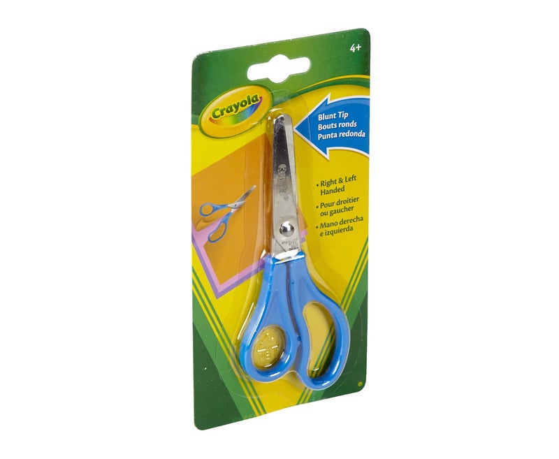 Crayola Scissors (Single Pack), 7" Blunt Tip Scissors For Kids, Back To School Supplies, Kids Arts & Crafts, Colors May Vary - Image 5