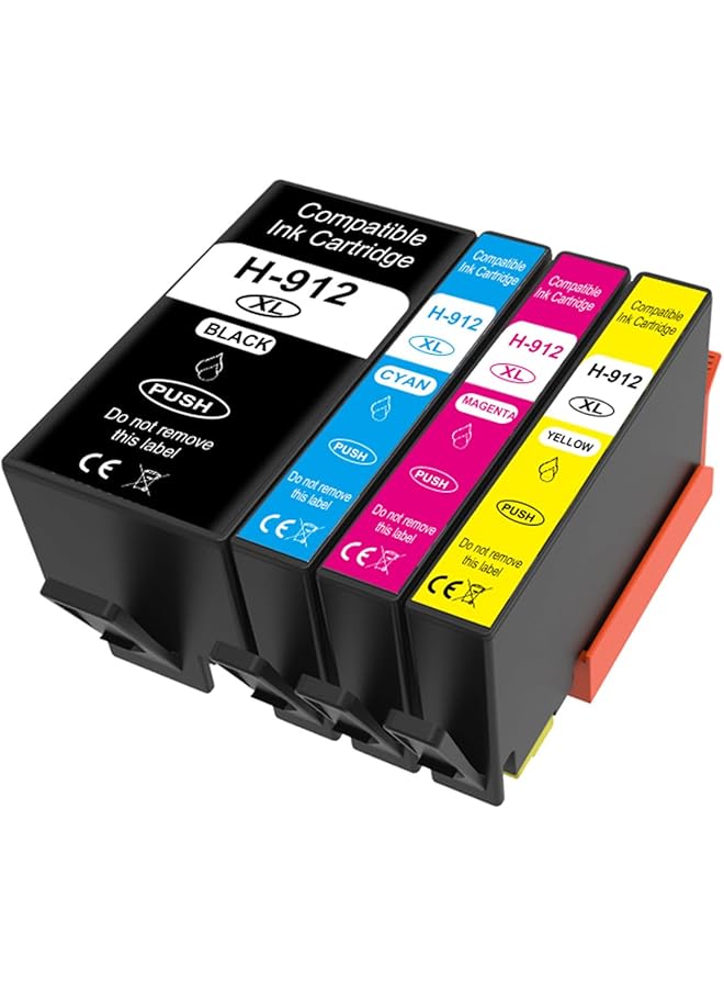 erorex Original Quality For Hp 912Xl Multipack Printer Cartridges For Hp Printer Cartridges Officejet 8010 8012 8013 8014 8015 8017 Officejet Pro 8020 8021 8022 8023 8024 8025 Bcym