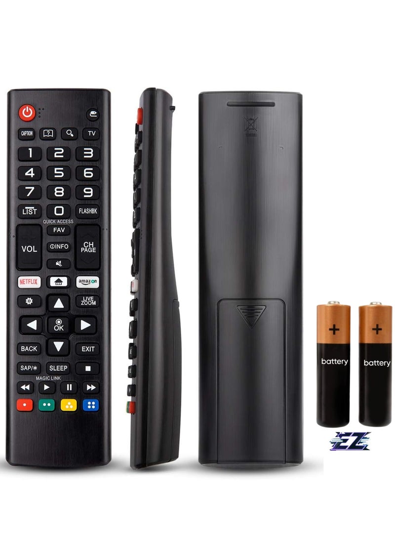 ELTRAZONE Universal Remote Control for All LG Smart TV LCD LED OLED UHD HDTV Plasma Magic 3D 4K Webos AKB75095307 AKB75375604 AKB75675304 AKB74915305 AKB76037601 AKB75675313 AKB75675313 AKB7555313 with battery - Image 1