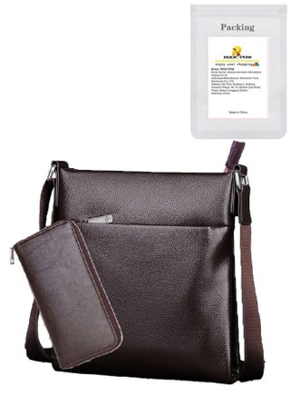 Dark brown with Wallet