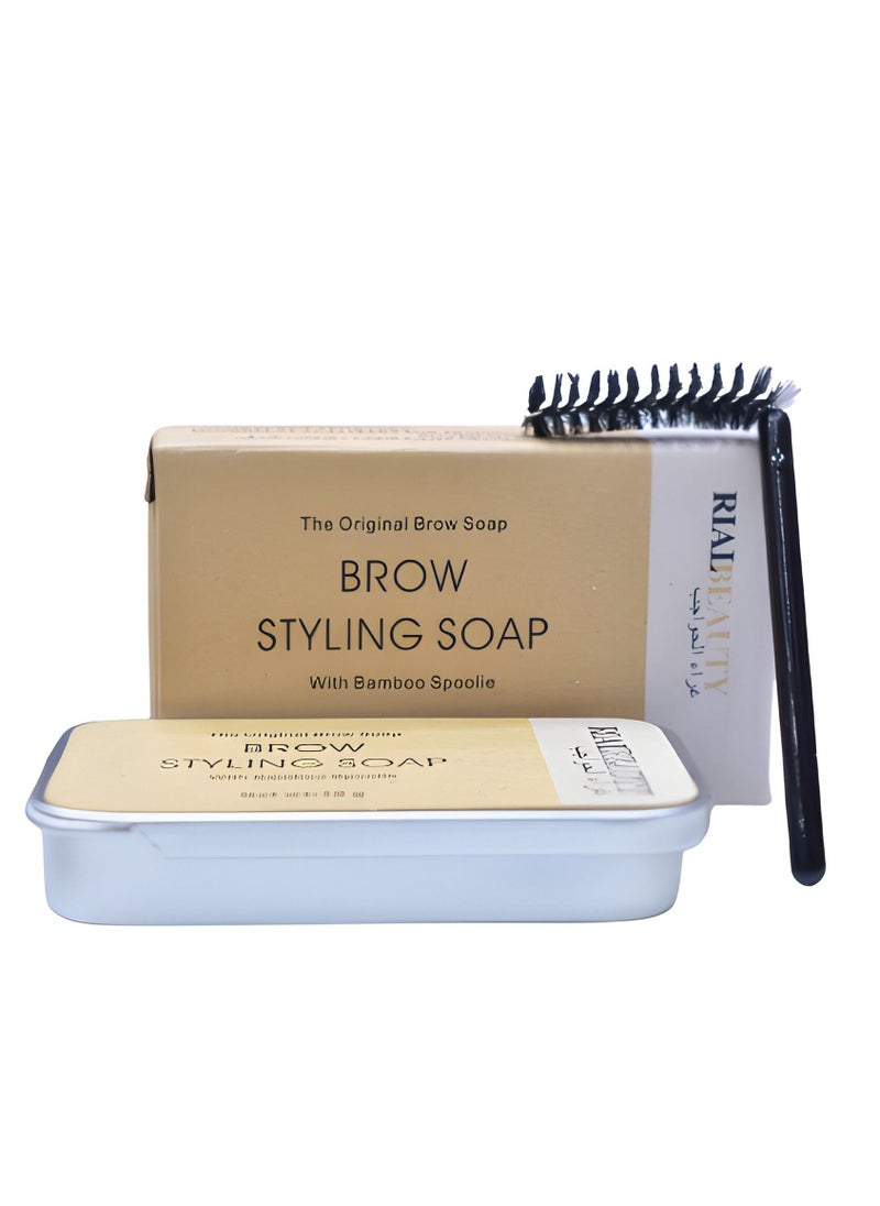 RIAL BEAUTY Brow Styling Soap With Bamboo Spoolie 10 g  - Image 2