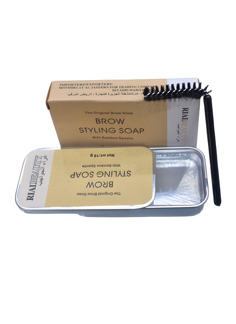 RIAL BEAUTY Brow Styling Soap With Bamboo Spoolie 10 g  - Image 1