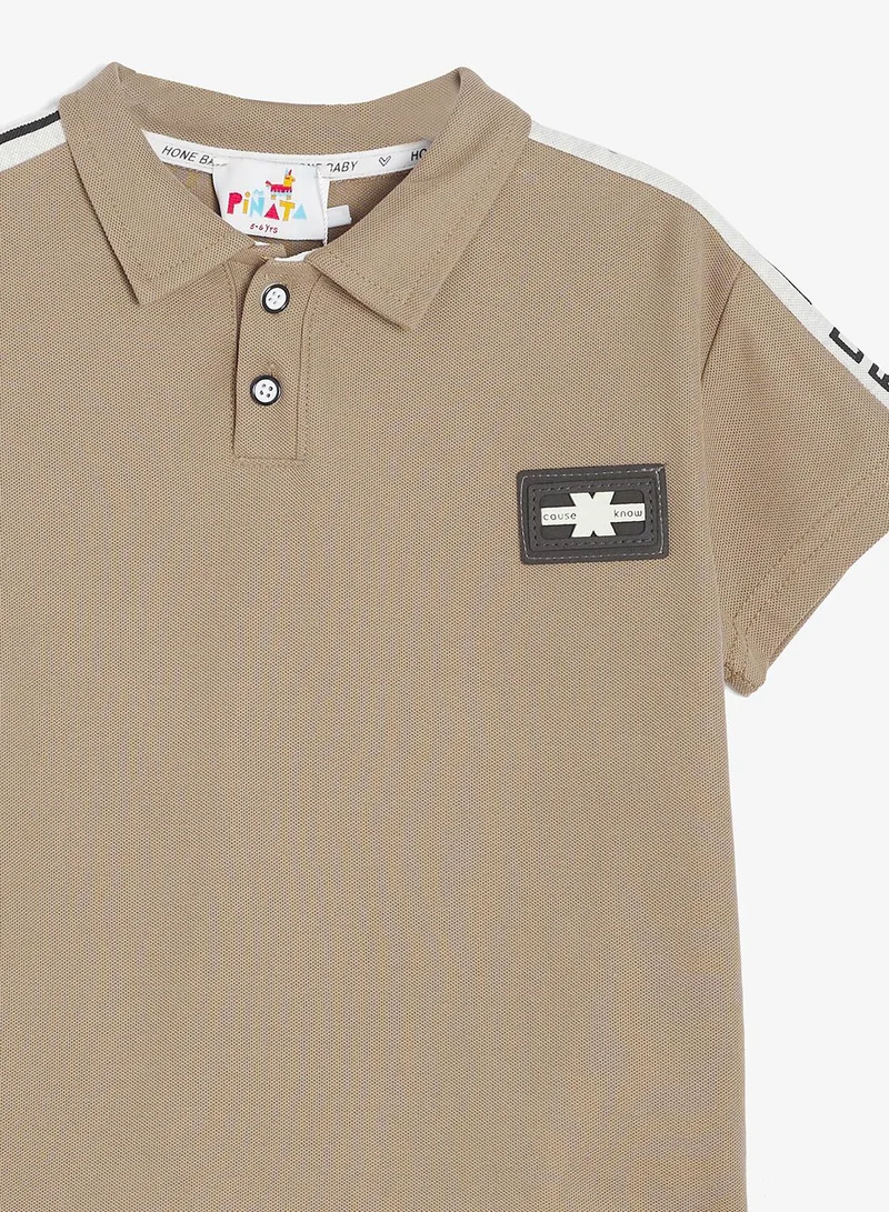 Pinata  Cotton Polo Tshirt and Shorts Set  | Best Price UAE