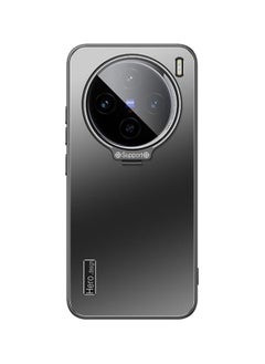 General Vivo X200 Pro Mini (2024) Case, Drop-proof and durable case with full wrap-around metal lens protector stand and frosted, shockproof protective back  - Image 1