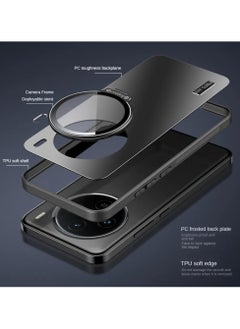 General Vivo X200 Pro Mini (2024) Case, Drop-proof and durable case with full wrap-around metal lens protector stand and frosted, shockproof protective back  - Image 3