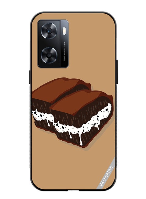 Protective Case Cover For Oppo A57/A77s Brownies Design Multicolour