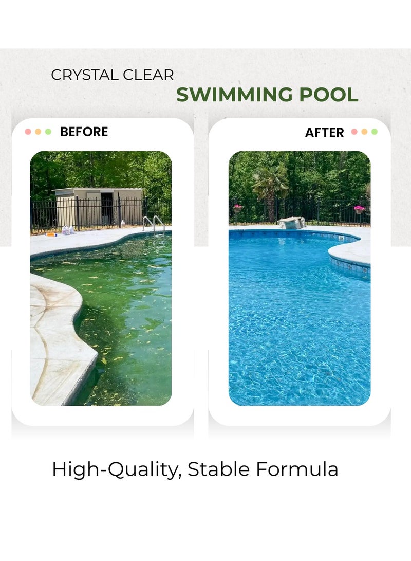 TRIOXI TCCA 90% Chlorine Tablets 1KG – Water Disinfection and Algae Control for Swimming Pools and Water Treatment - Image 2