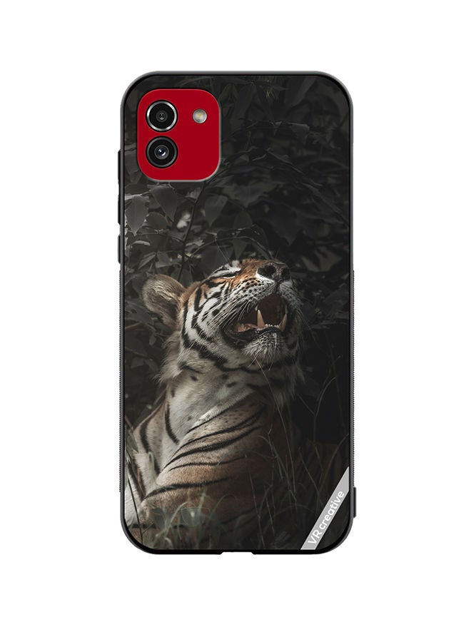 VR CREATIVE Protective Case Cover For Samsung Galaxy A03 Majestic Tiger Design Multicolour - Image 1