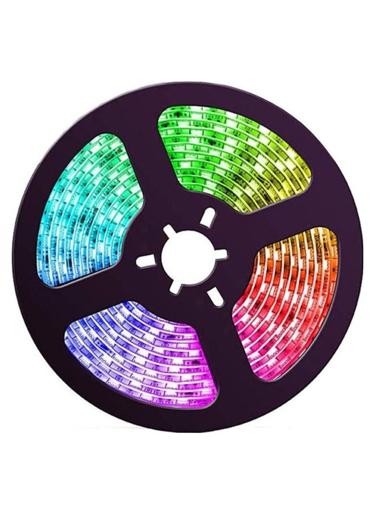 لاكوز شريط أضواء LED RGB متغير اللون، ضوء ديكور USB مع جهاز تحكم عن بعد - Image 2