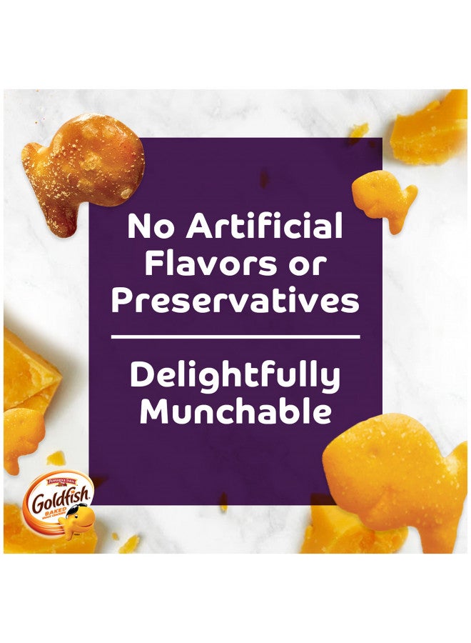 Pepperidge Farm Goldfish Crackers Mix with Xtra Cheddar and Pretzel, Snack Crackers, 6.6 oz bag  - Image 1