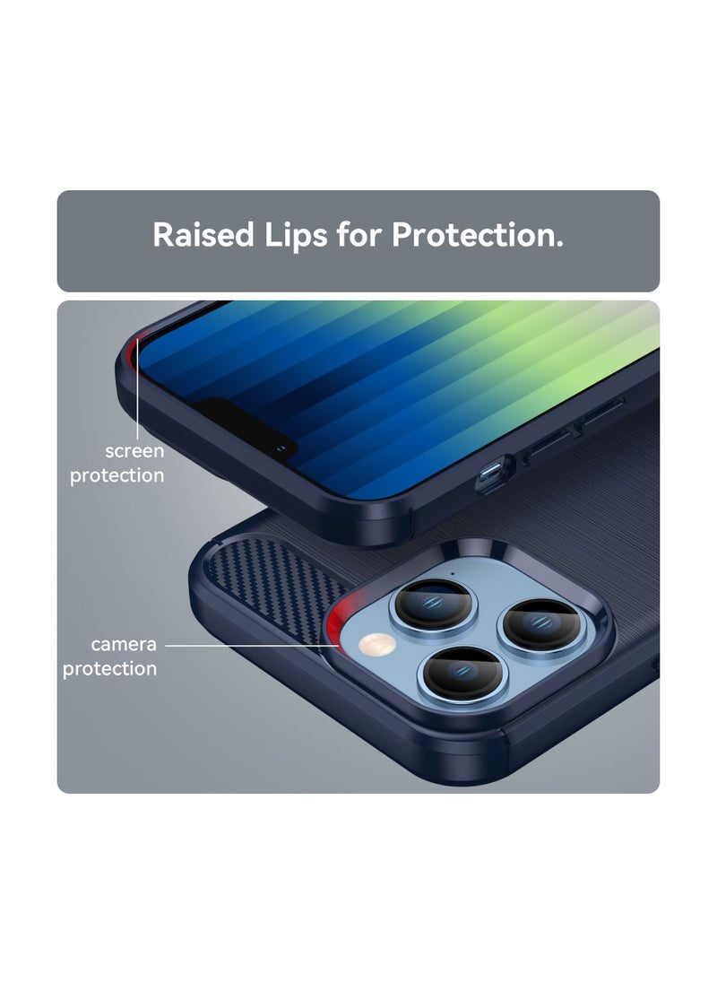 Blue Shockproof Protection Phone Case for iPhone 14 Pro Max