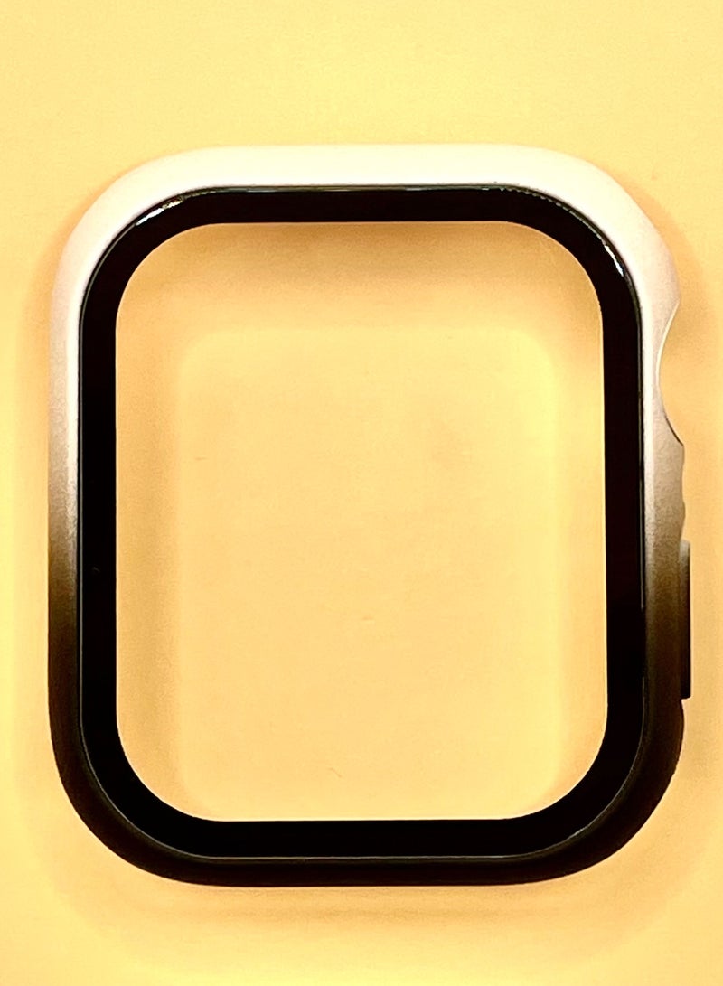 APPLE I WATCH CASE WITH GLASS 44 MM - DOUBLE COLOR