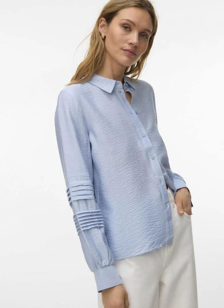 فيرو مودا قميص طويل الأكمام من فيميسيلا