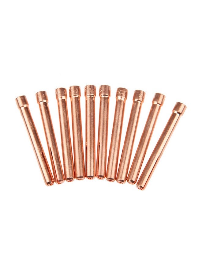 Mtsooning Mtsooning 3/32" 10N24 TIG Collet Tips,10PCS 2.4mm TIG Collet Bodis,Copper TIG Collet Consumables KIT,Replacement for WP17 18 26 TIG Welding Torch Series  - Image 3