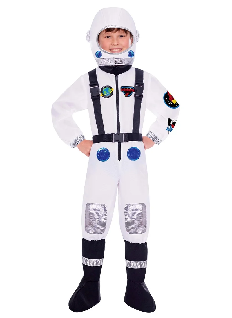 بارتي سينتر Child Astronaut Dress-Up Costume, for Pretend Play & School Events