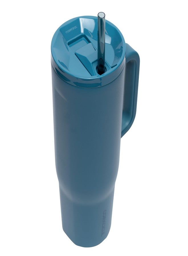 Corkcicle Cruiser Insulated Tumbler with Handle and Straw, North Shore, 40 oz - Reusable Water Bottle Keeps Beverages Cold for 20 Hrs, Hot for 9Hrs - Image 3