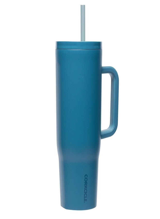 Corkcicle Cruiser Insulated Tumbler with Handle and Straw, North Shore, 40 oz - Reusable Water Bottle Keeps Beverages Cold for 20 Hrs, Hot for 9Hrs - Image 2
