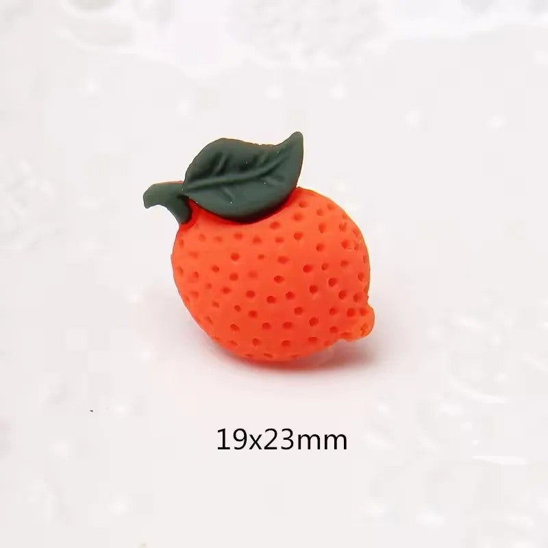 Bluejw Budget-Friendly Flatback Resin Cabochons - Realistic Artificial Vegetable & Fruit Designs for DIY Jewelry, Food-Themed Crafts & Souvenirs - Image 4