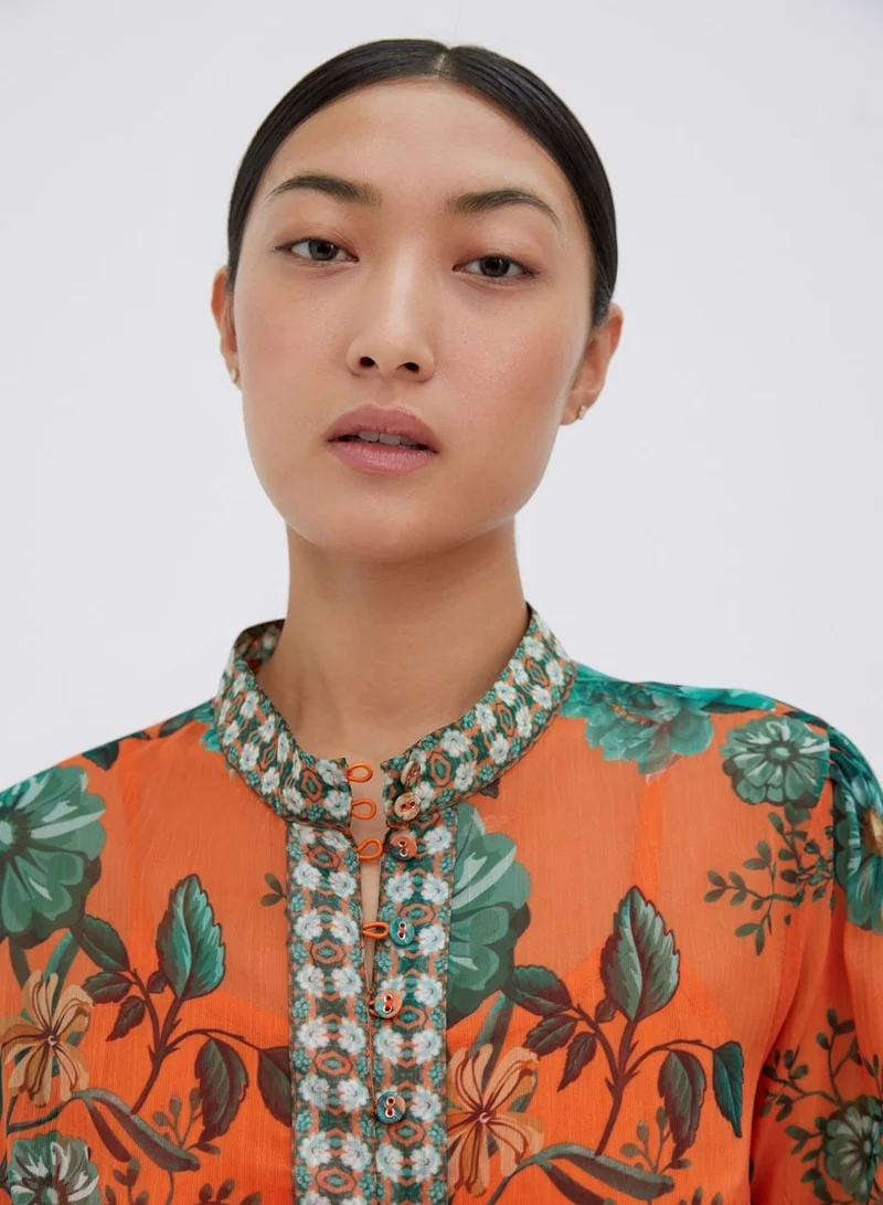 Raishma Aspen Orange Shirt