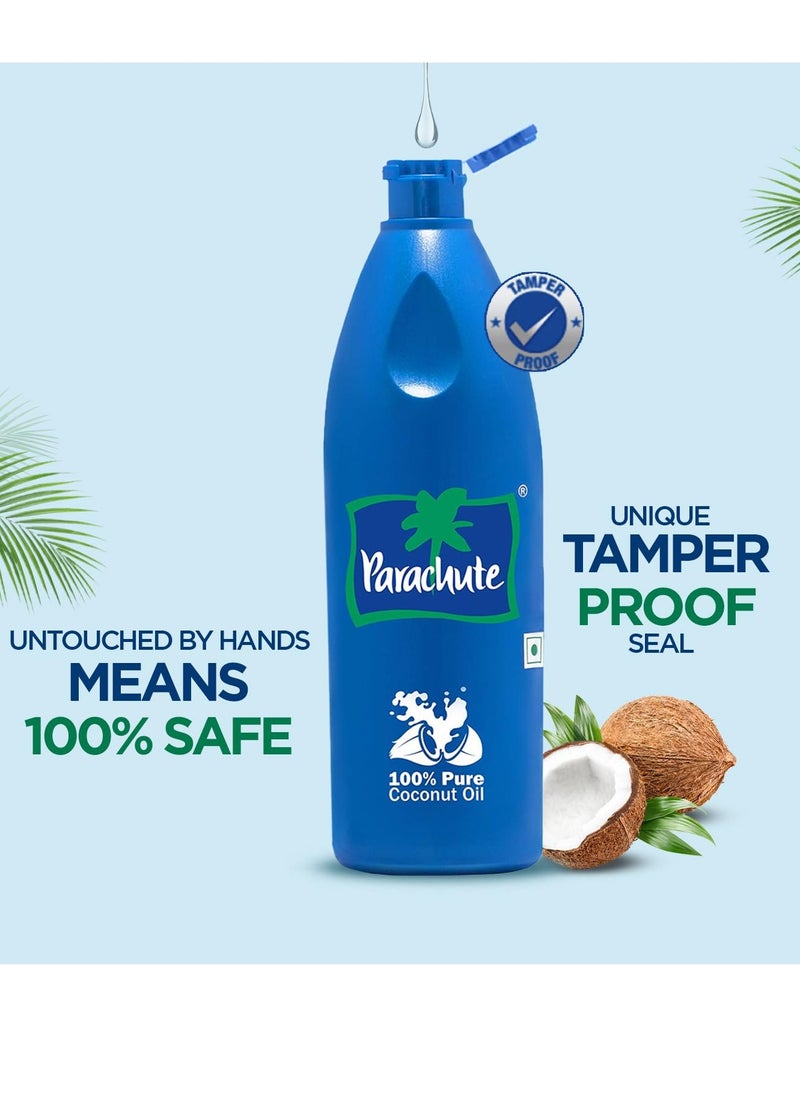 Parachute Parachute 100% Pure and Natural Unrefined Coconut Oil | No Chemicals & Added Preservatives | 31 fl.oz  - Image 3