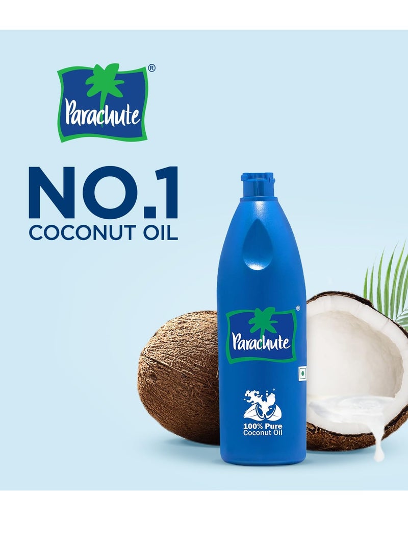 Parachute Parachute 100% Pure and Natural Unrefined Coconut Oil | No Chemicals & Added Preservatives | 31 fl.oz  - Image 4