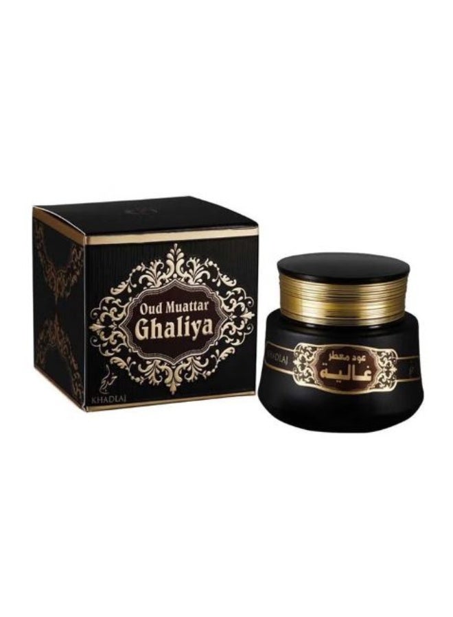 خدلج بخور عود معطر غالية أسود 35 جرام من خدلج – مزيج شرقي فاخر بالعود لتعطير المنزل - Image 1