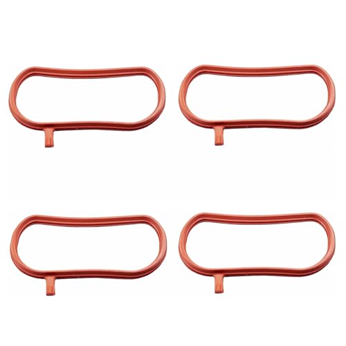 4PCS Engine Intake Manifold Gasket Fit for Honda CRV Accord Civic 15L 2016 2017 2018 2019 2020 2021 2022 Rubber Material Replace 171055AA004 171055AA004