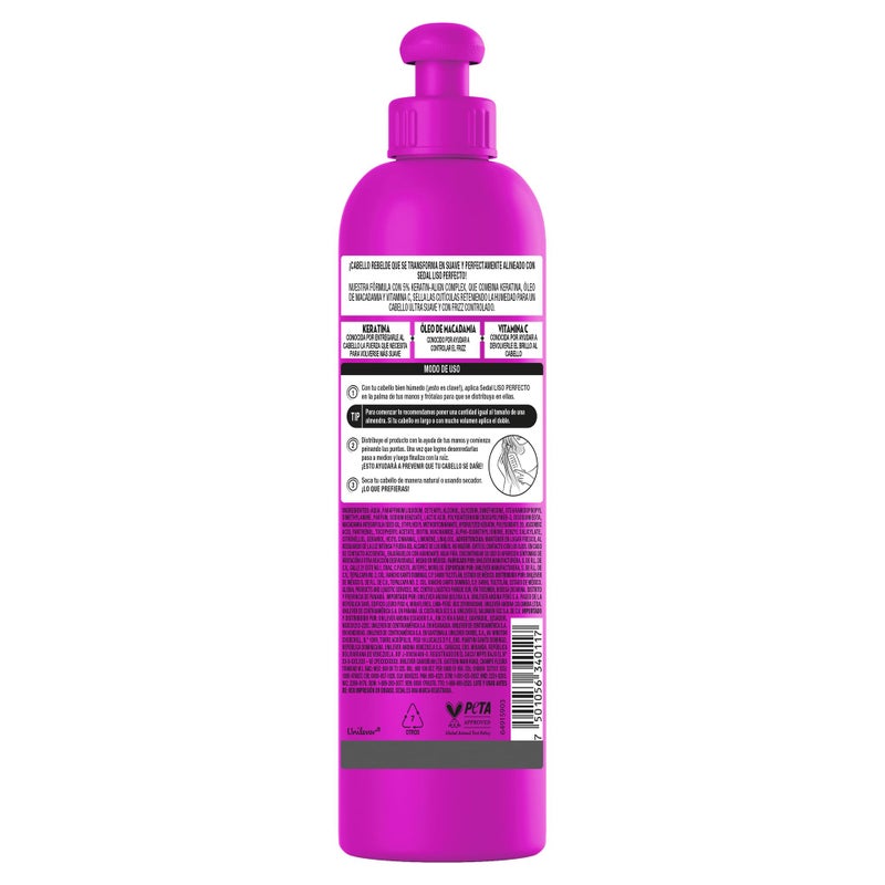 Sedal Liso Perfecto con proteina Hidrolizado 300 ml [SEALED] - Image 2