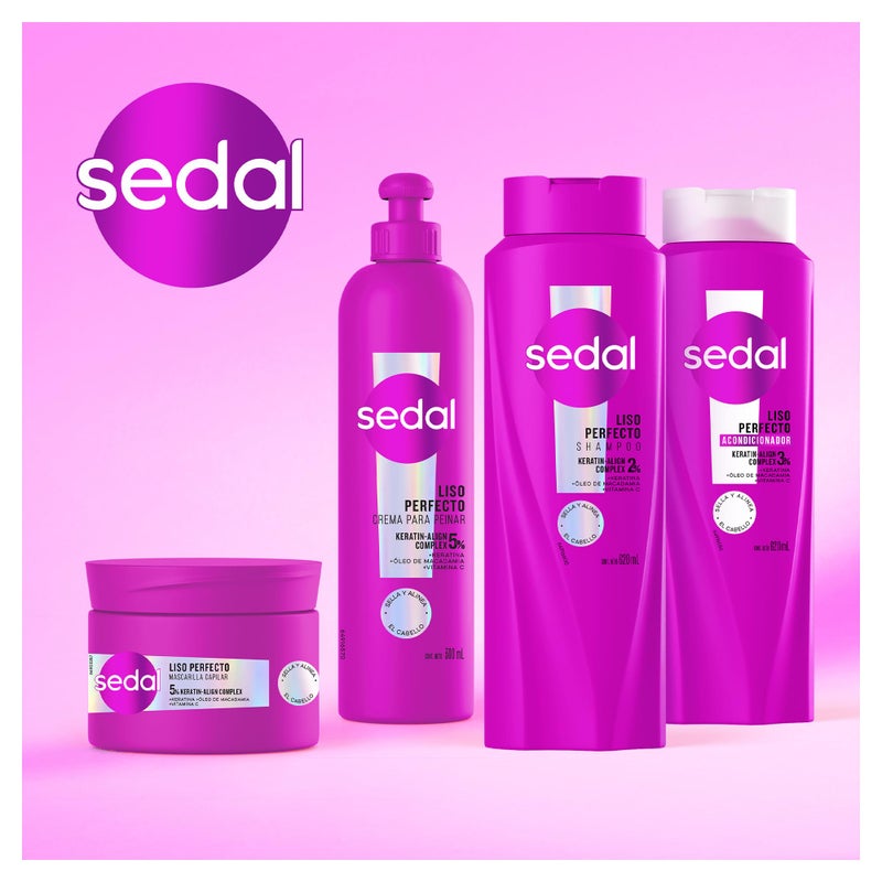 Sedal Liso Perfecto con proteina Hidrolizado 300 ml [SEALED] - Image 4